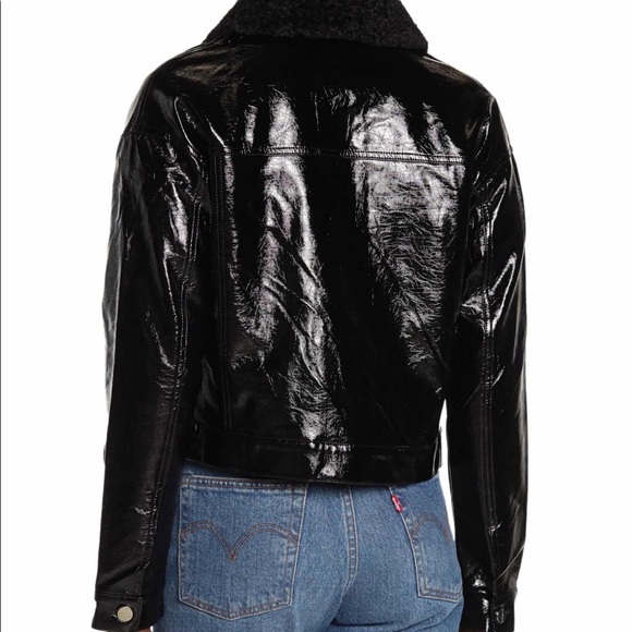 Patent Leather Jacket - Picture 2 of 3